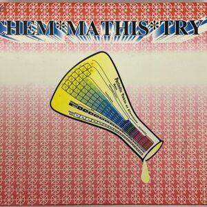 CHEM * MATHIS * TRY - BOARD GAME - aids in the learning of the chemical elements